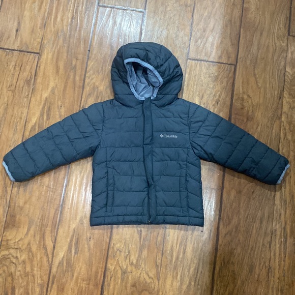 Columbia Jackets & Coats Columbia Grey Puffer Hooded Jacket Baby